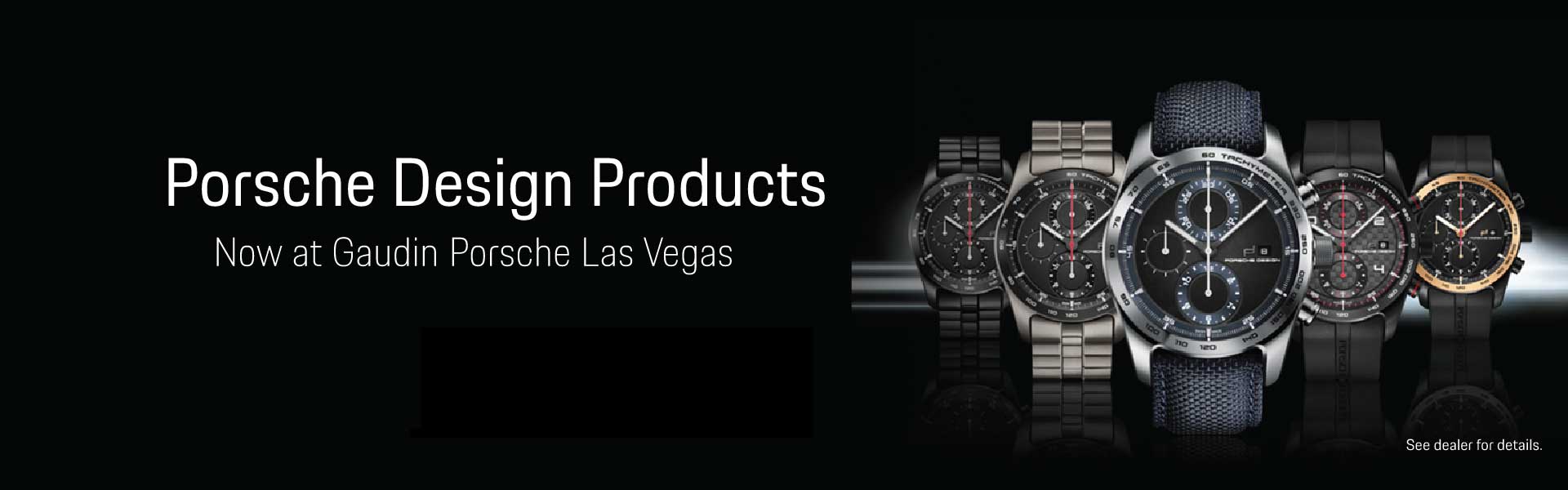 Porsche Design Products Now at Gaudin Porsche of Las Vegas